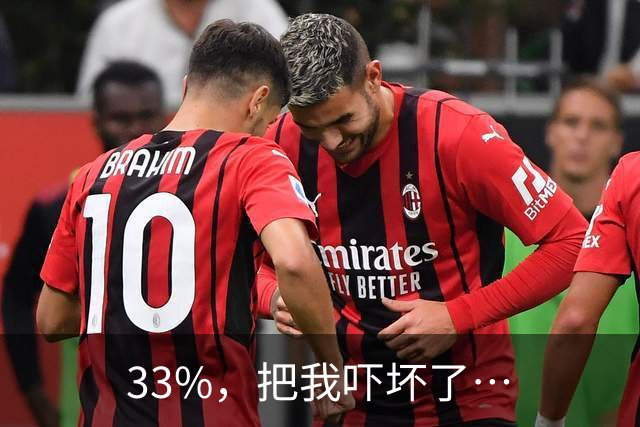 33%，把我吓坏了…
